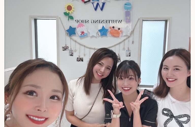 【WhiteningShop本部の皆様がご来店🦷】